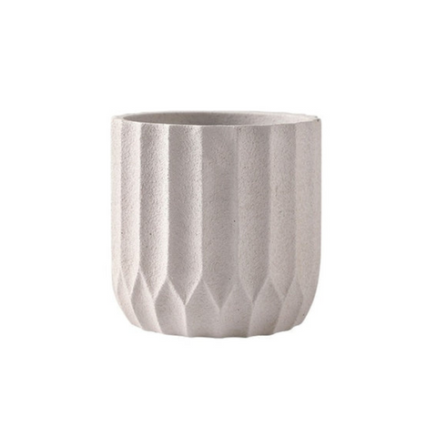 Pureates Textured Ceramic Planters