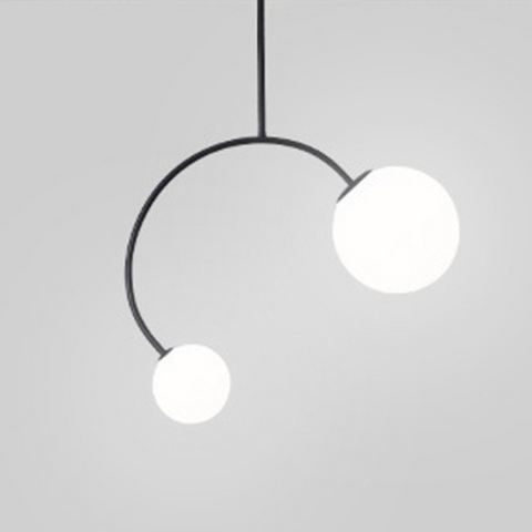 Valentina Nordic Art C-Shaped Chandelier