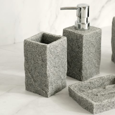 Enigma Imitation Granite Bathroom Accessories