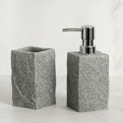 Enigma Imitation Granite Bathroom Accessories