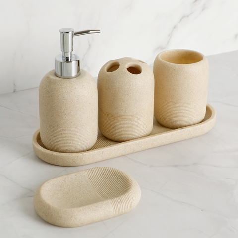 Homerica Cream Bathroom Accessories
