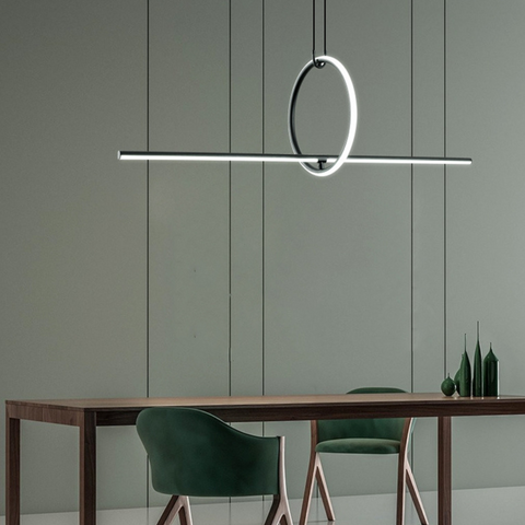 Seraphina Geometric Circle Chandeliers