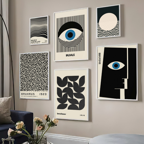 Vesper Bauhaus Wall Art Print