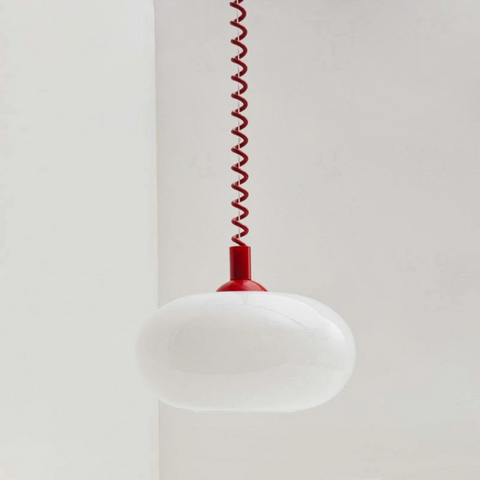 Vaheris Coiled Wire Pendant Light