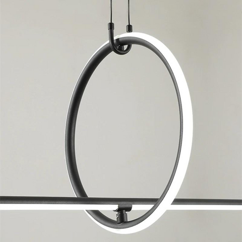 Seraphina Geometric Circle Chandeliers