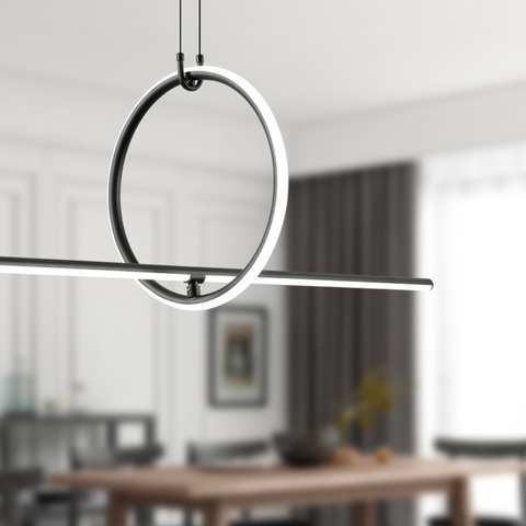 Seraphina Geometric Circle Chandeliers