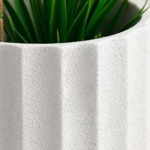 Pureates Textured Ceramic Planters