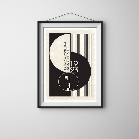 Serein Bauhaus Wall Art Print