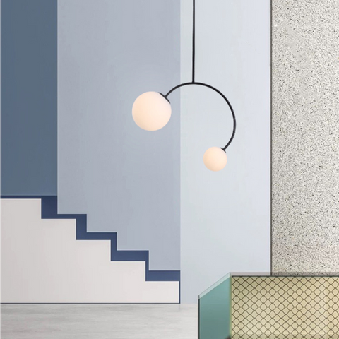 Valentina Nordic Art C-Shaped Chandelier