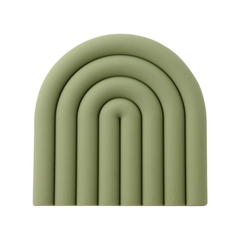 Zephyra Rainbow Shape Silicone Coasters