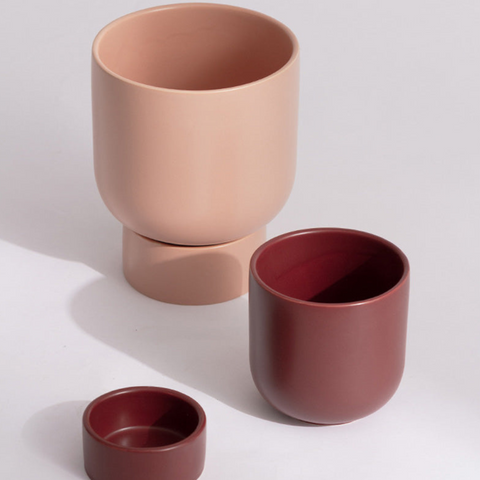 Pastel Coloured Planter