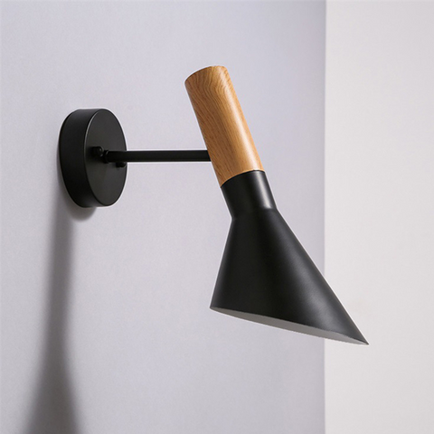 Elegant wall light by resthouse