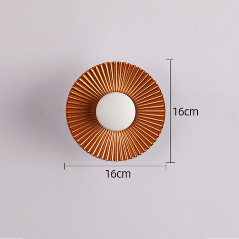 Valerio Disc Shaped Wall Light