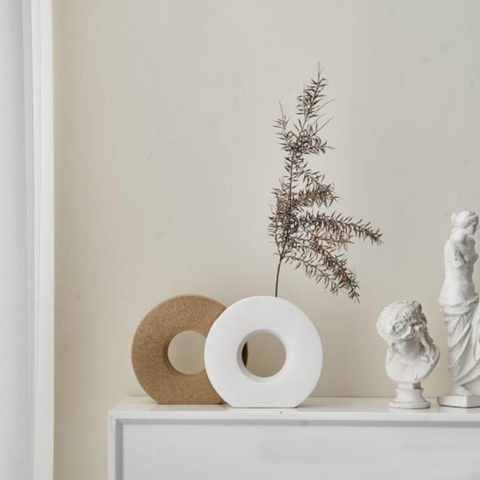 Majestica Minimalist Donut Vase
