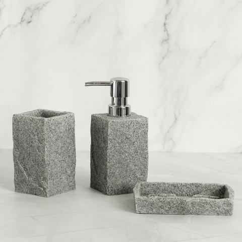 Enigma Imitation Granite Bathroom Accessories