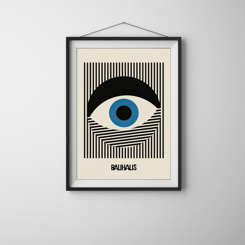 Vesper Bauhaus Wall Art Print