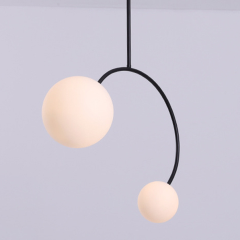 Valentina Nordic Art C-Shaped Chandelier