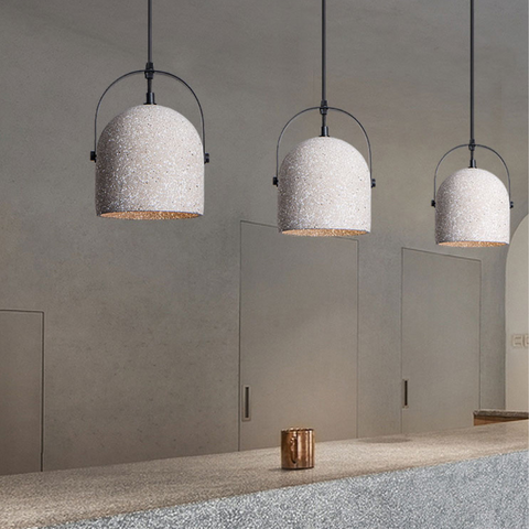 Orvieto Simple Retro Cement Pendant Light