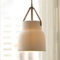White Ceramic Pendant Light