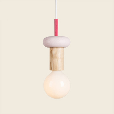 Epitome Wood Blocks Pendant Light