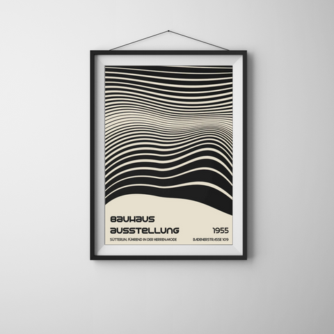 Vortex Bauhaus Wall Art Print