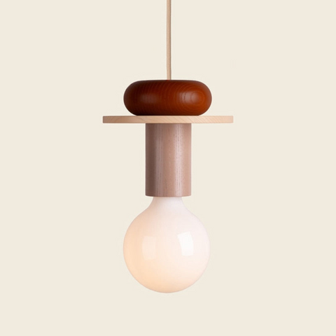 Epitome Wood Blocks Pendant Light