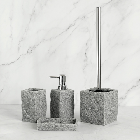 Enigma Imitation Granite Bathroom Accessories