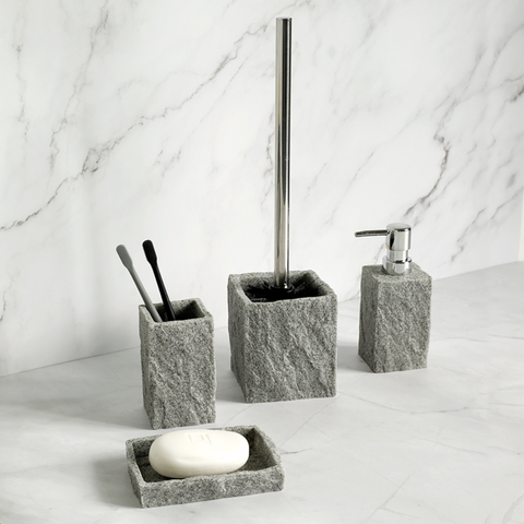 Enigma Imitation Granite Bathroom Accessories