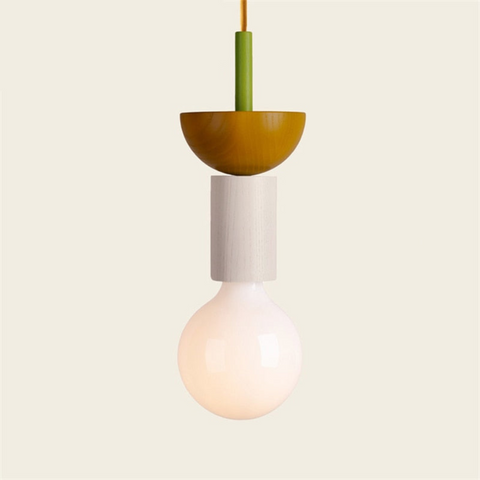 Epitome Wood Blocks Pendant Light