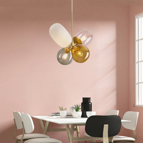 Opulenza Colorful Candy Glass Chandelier
