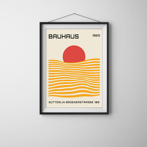 Axiom Bauhaus Wall Art Print