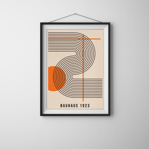 Clarity Bauhaus Wall Art Print
