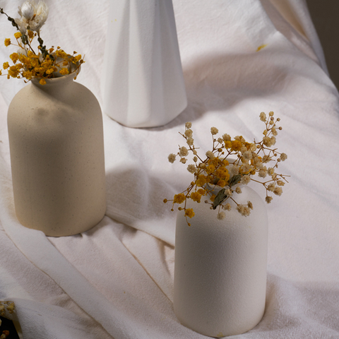 Vividus Small Nordic Ceramic Flower Vases