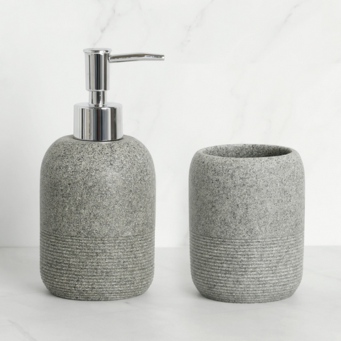 Homerica Gray Bathroom Accessories