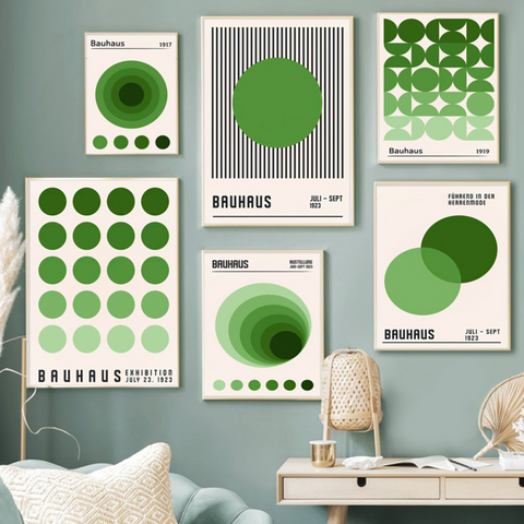 Traciss Bauhaus Wall Art Print