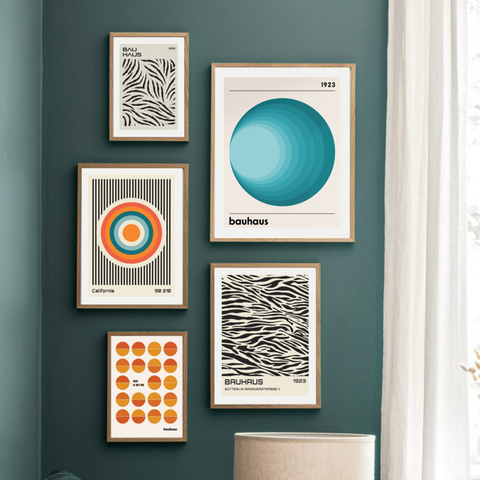 Jado Bauhaus Wall Art Print