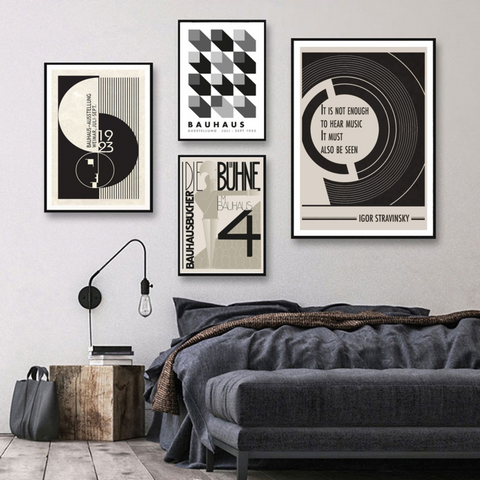 Lumines Bauhaus Wall Art Print