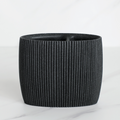 Black Striped Bathroom Accessories 