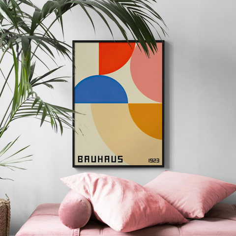 Modern Bauhaus Wall Art Print 