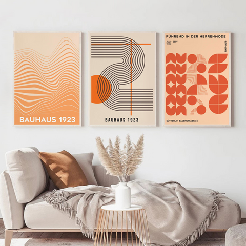 Radiant Bauhaus Wall Art Print