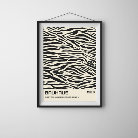 Nuancen Bauhaus Wall Art Print