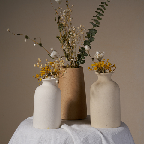 Vividus Small Nordic Ceramic Flower Vases