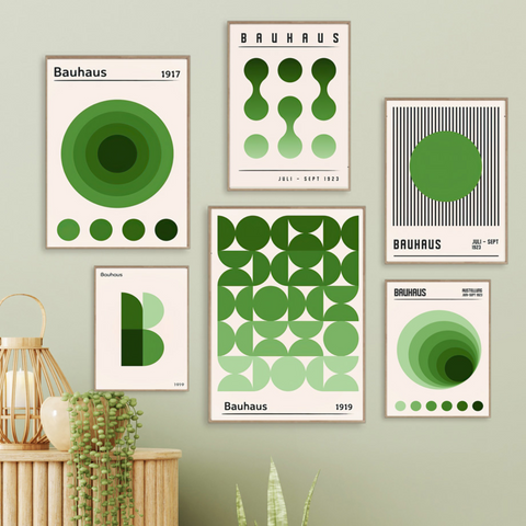 Traciss Bauhaus Wall Art Print
