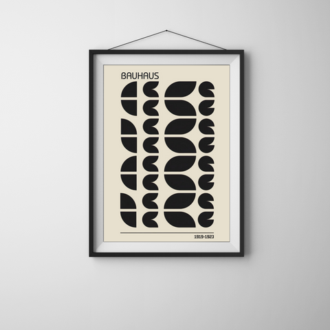 Satori Bauhaus Wall Art Print