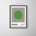 Green Bauhaus Wall Art Print 