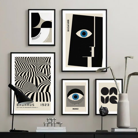 Vesper Bauhaus Wall Art Print