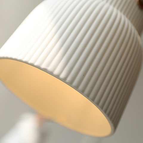 White Ceramic Pendant Light