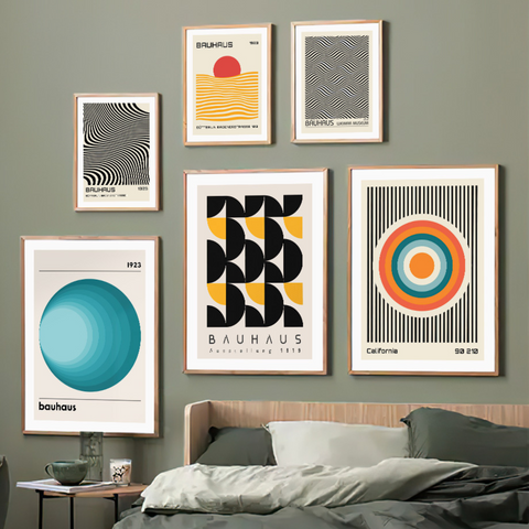 Jado Bauhaus Wall Art Print