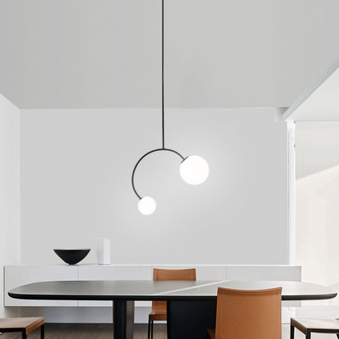 Valentina Nordic Art C-Shaped Chandelier