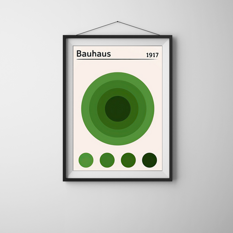 Atlass Bauhaus Wall Art Print